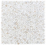 Load image into Gallery viewer, Hudson Calacatta Gold Marble Pebble Mosaic Stone Tilezz 
