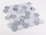 Load image into Gallery viewer, Sky Blue 2&quot; Hexagon Marble Polished Stone Tilezz 
