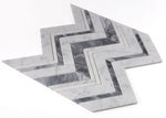 Load image into Gallery viewer, Chevron Series Polar Marble Mosaic Tilezz 
