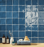 Load image into Gallery viewer, St. Tropez Azul 5x5 Ceramic Wall Tile Tilezz 
