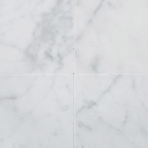 Carrara White 12x12 Marble Field Tile Polished/Honed Stone Tilezz 