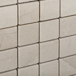 Load image into Gallery viewer, Crema Marfil 2x2 Tumbled Mosaic Tile Stone Tilezz 
