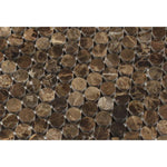 Load image into Gallery viewer, Emperador Dark Polished Penny Round Mosaic Tile Stone Tilezz 
