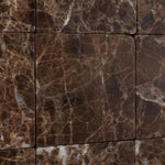 Load image into Gallery viewer, Emperador Dark 4x4 Tumbled Field Tile Tilezz 
