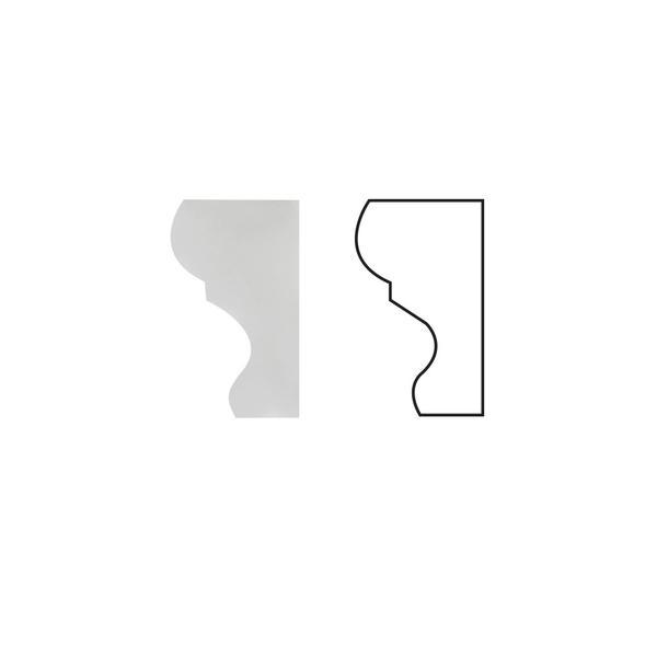 Thassos White Marble Crown Molding Trim Stone Tilezz 
