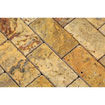Load image into Gallery viewer, Scabos Travertine 2x4 Tumbled Mosaic Tile Stone Tilezz 
