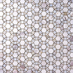 Load image into Gallery viewer, Glam Mother of Pearl Geometry Mosaic Tilezz 
