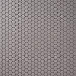 Load image into Gallery viewer, Simple Gray 1&quot; Hexagon Ceramic Mosaic Matte Tilezz 
