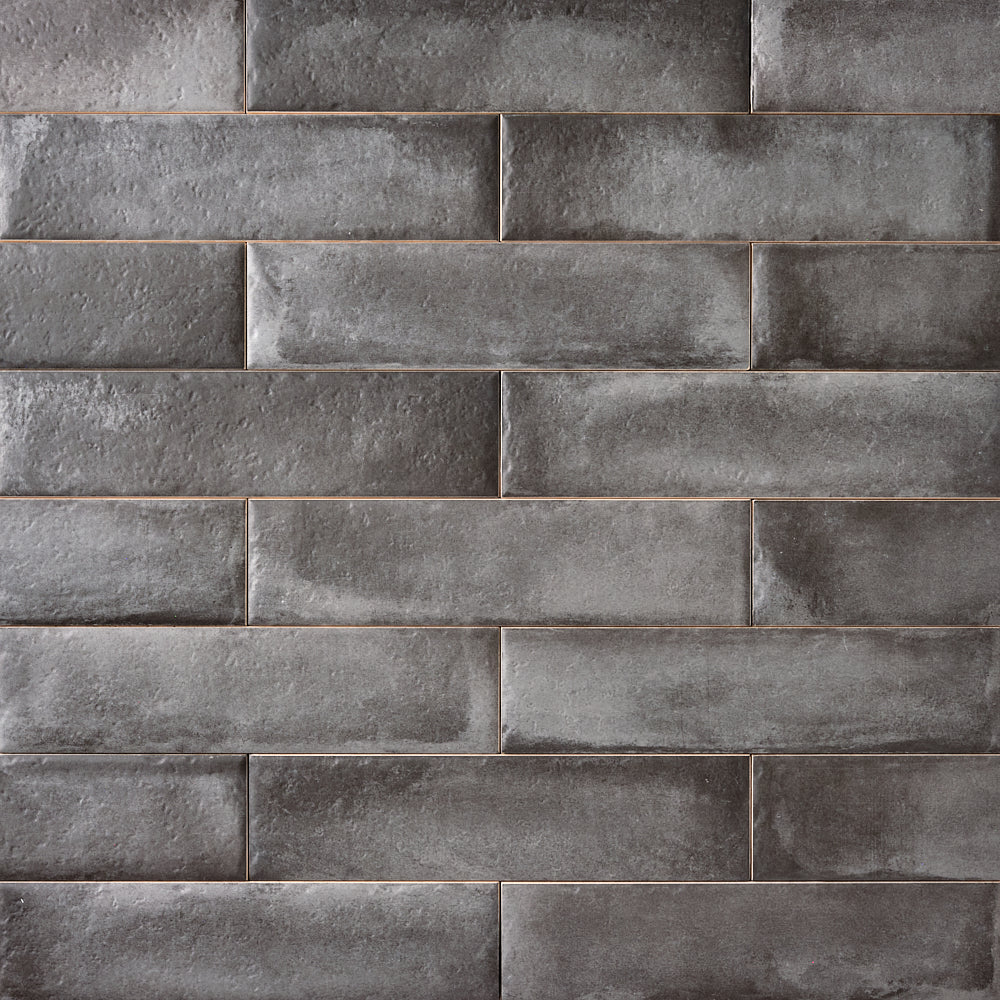 Urban Brick Antracite 3x12 Ceramic Tile Tilezz 