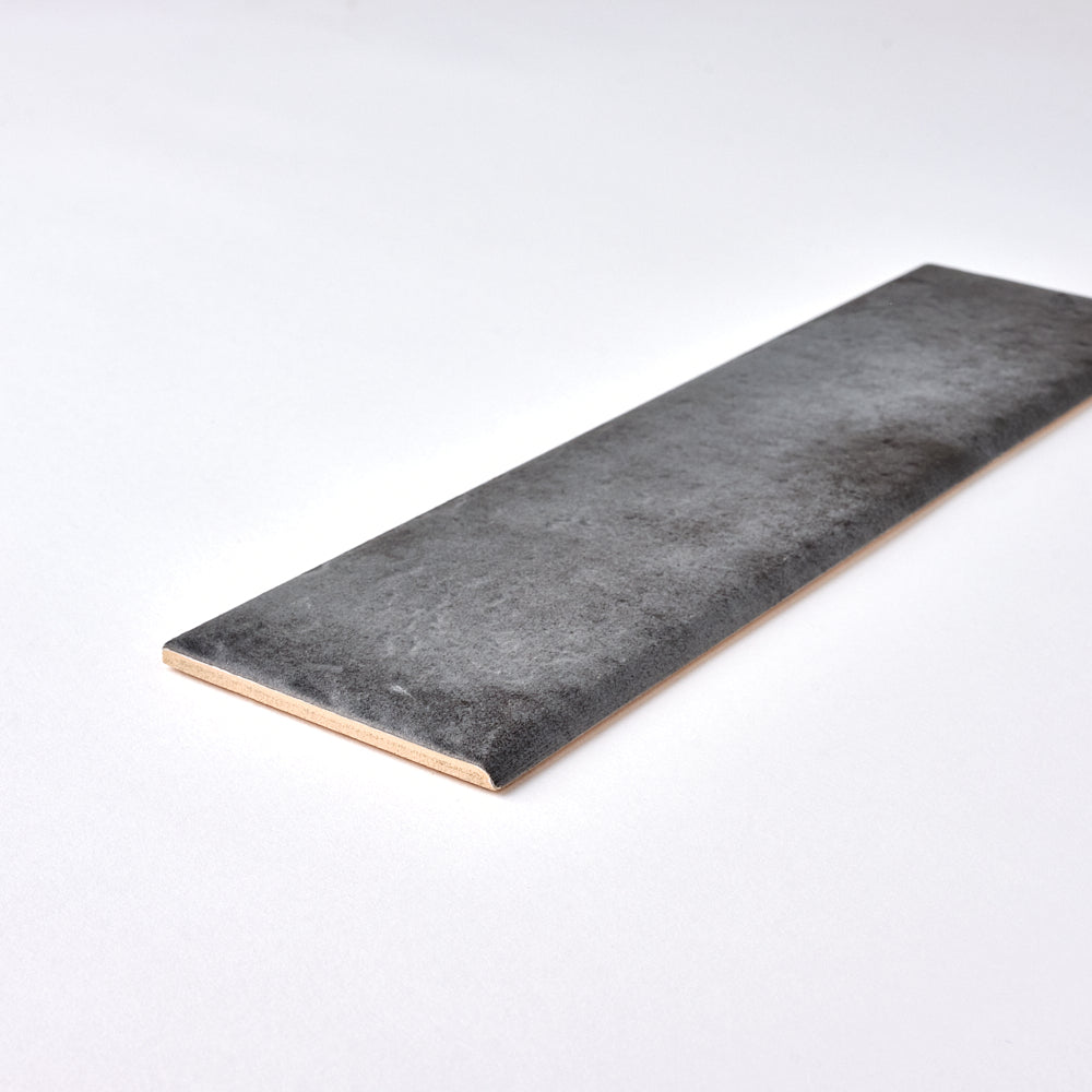Urban Brick Antracite 3x12 Bullnose Ceramic Tile Tilezz 