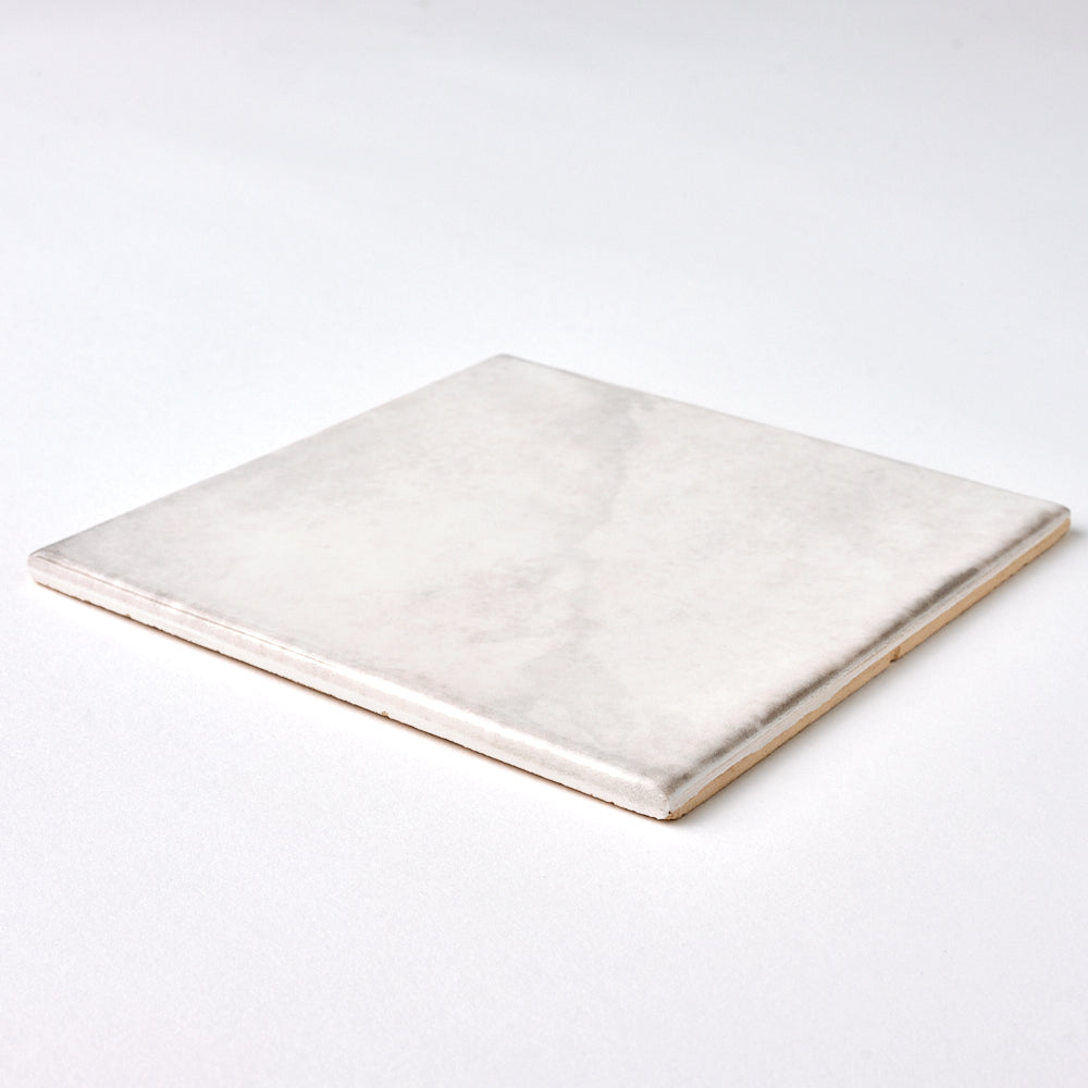 Seville White 6x6 Ceramic Tile Glossy Tilezz 