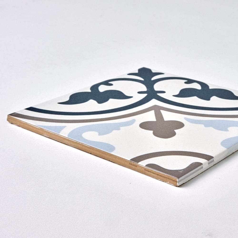 Marrakech Blue Cape 8x8 Porcelain Tile Wall & Ceiling Tile Tilezz 