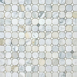 Load image into Gallery viewer, Calacatta Gold Octagon Marble Mosaic Stone Tilezz 
