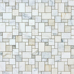Load image into Gallery viewer, Calacatta Gold Opus Pattern Marble Mosaic Stone Tilezz 
