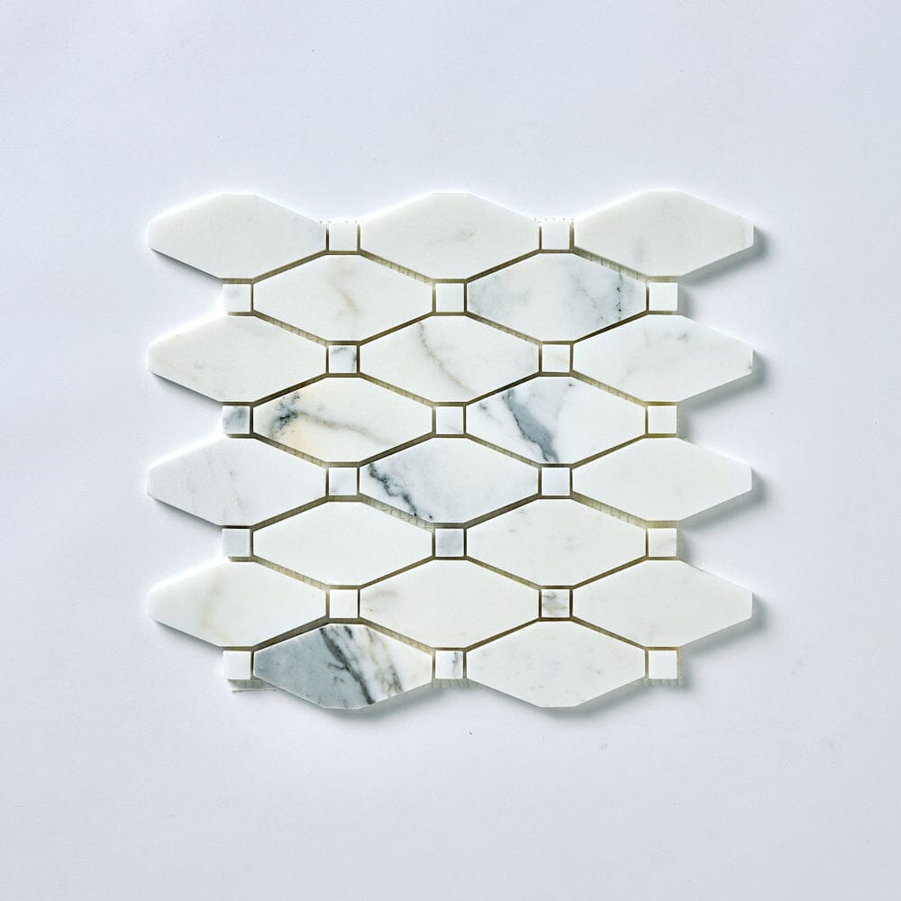 Calacatta Gold Octave Marble Mosaic Stone Tilezz 