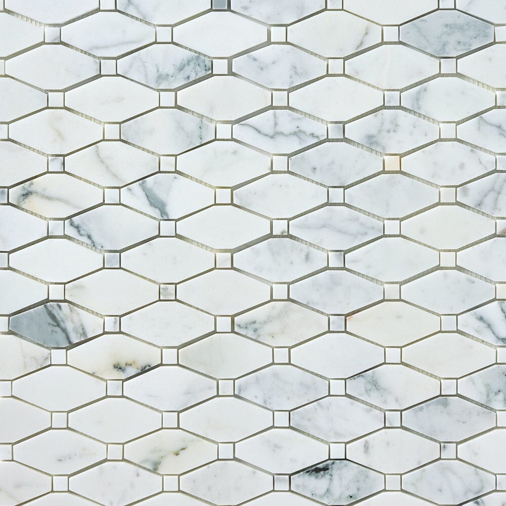 Calacatta Gold Octave Marble Mosaic Stone Tilezz 