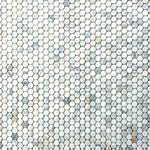 Load image into Gallery viewer, Calacatta Gold Penny Round Marble Mosaic Flooring Tilezz 
