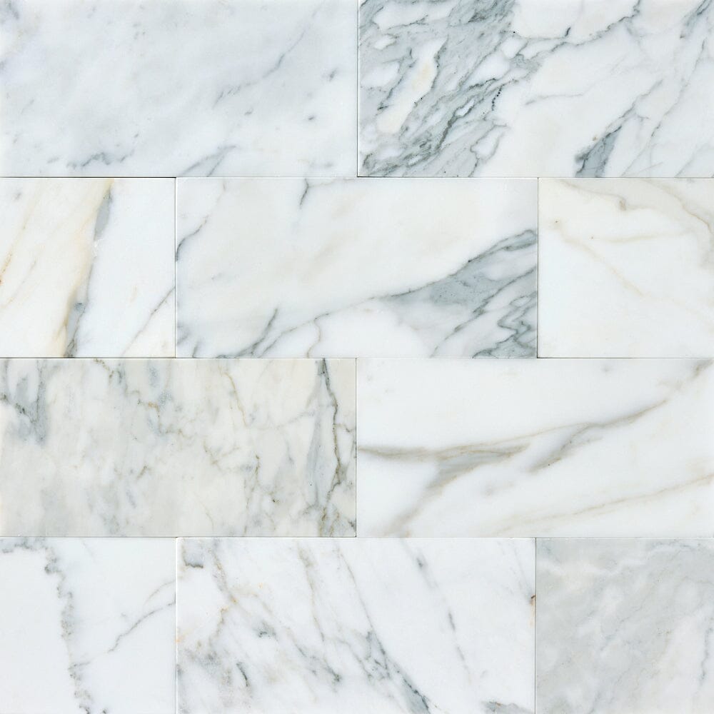Calacatta Gold 6x12 Marble Tile Flooring Tilezz 