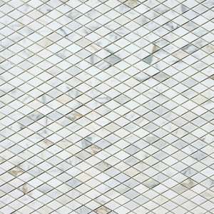 Calacatta Gold Diamond Marble Mosaic Flooring Tilezz 