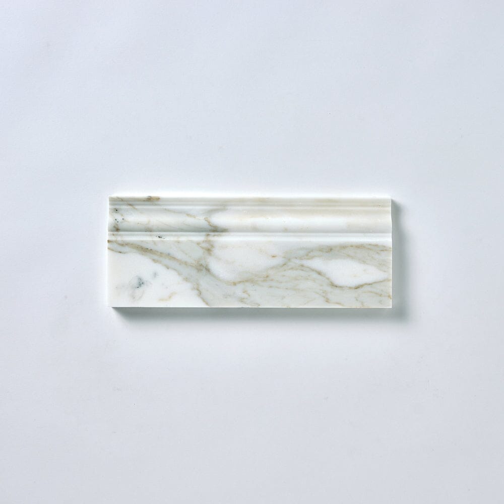 Calacatta Gold Marble Baseboard Molding Trim Flooring Tilezz 