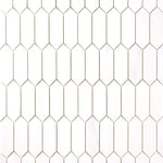 Load image into Gallery viewer, Bianco Dolomite Picket Mosaic Polished/Honed Tilezz 
