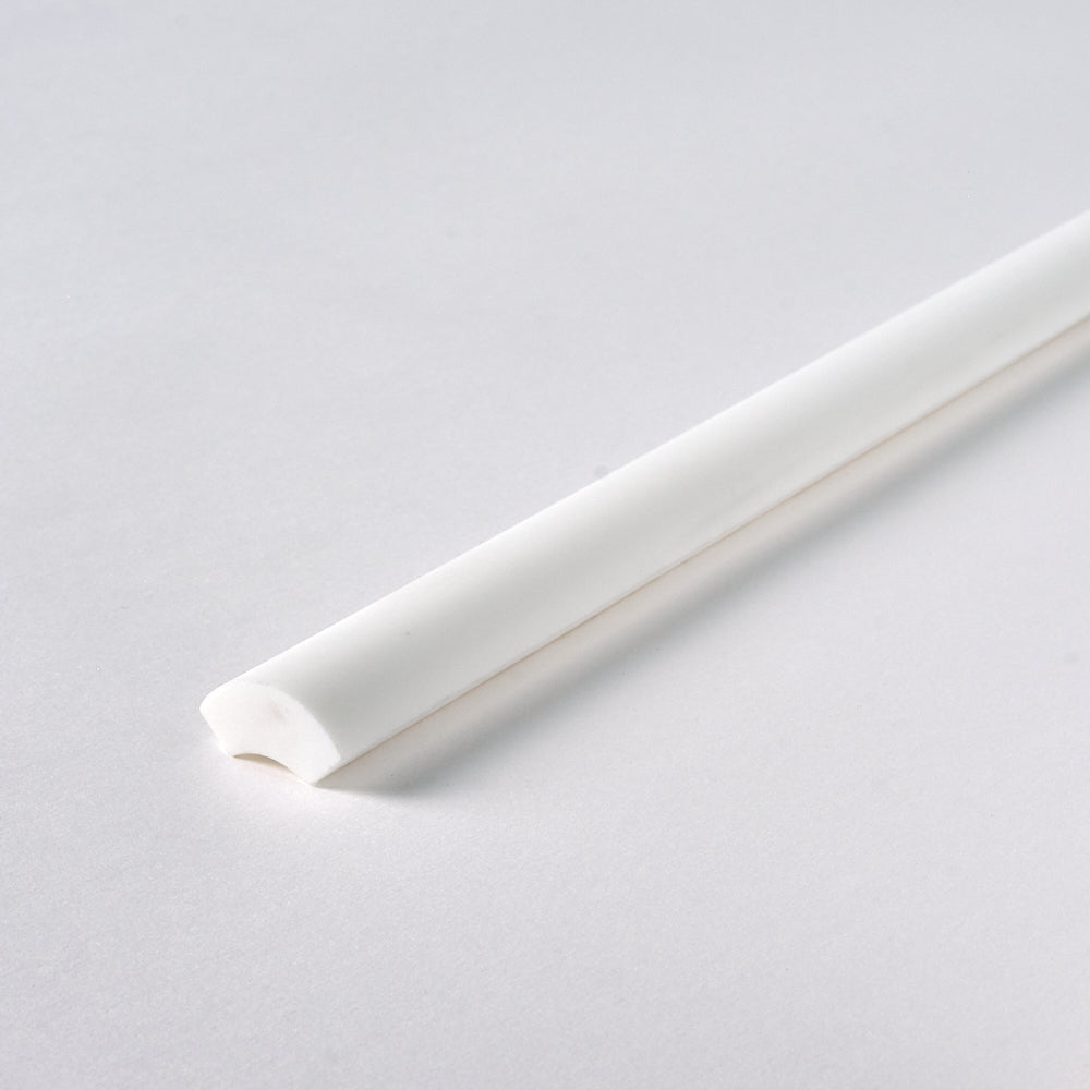 Bianco Dolomite Quarter Round Polished/Honed Flooring Tilezz 