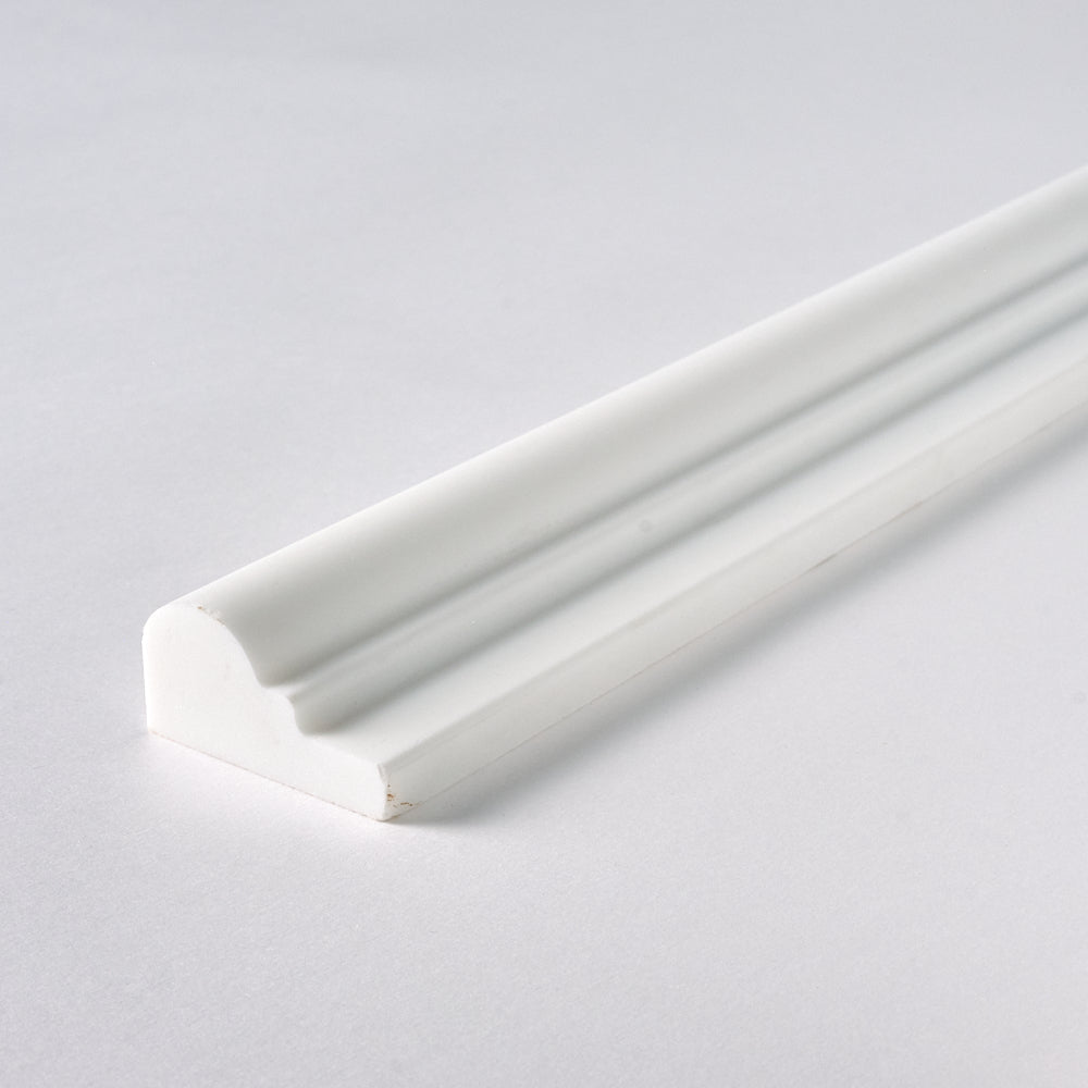 Tile Ril Dal Tile Chair Rail Tile 3/4x12 Silver Travertine Chair Rail Cubic