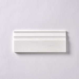 Bianco Dolomite Baseboard Molding Polished/Honed Flooring Tilezz 