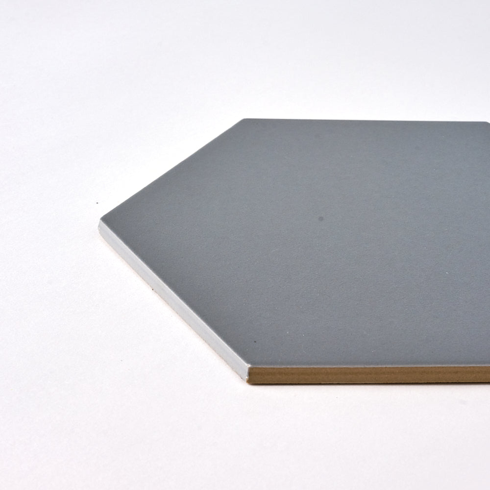 Madrid Gray 8x9 Hexagon Matte Porcelain Tile Flooring Tilezz 