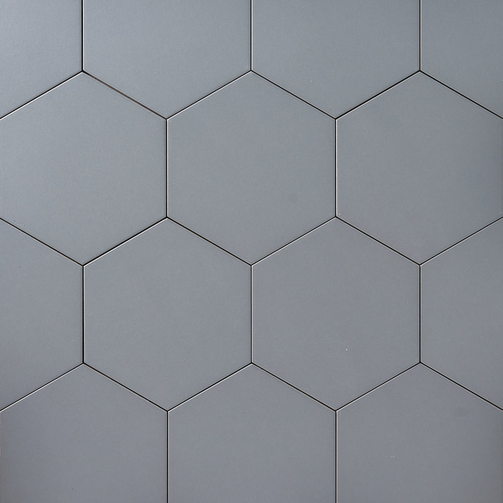 Madrid Gray 8x9 Hexagon Matte Porcelain Tile – Tilezz