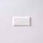 Load image into Gallery viewer, Bianco Dolomite 3x6 Beveled Polished/Honed Subway Tile Flooring Tilezz 

