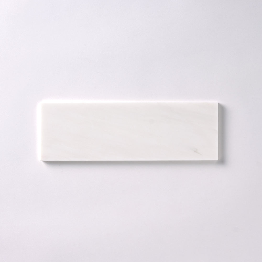 Bianco Dolomite 4x12 Polished/Honed Subway Tile Flooring Tilezz 