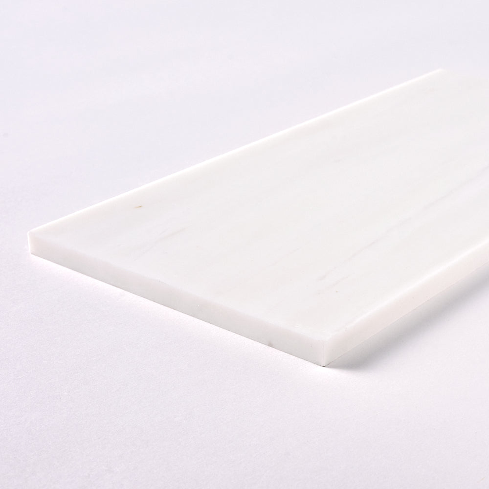 Bianco Dolomite 6x12 Polished/Honed Subway Tile Flooring Tilezz 