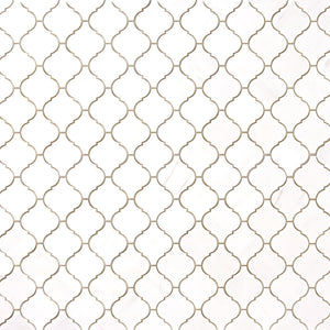 Bianco Dolomite 3" Lantern Mosaic Polished/Honed Flooring Tilezz 