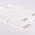 Load image into Gallery viewer, Bianco Dolomite 2x4 Brick Mosaic Polished/Honed Flooring Tilezz 
