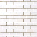 Load image into Gallery viewer, Bianco Dolomite 2x4 Brick Mosaic Polished/Honed Flooring Tilezz 

