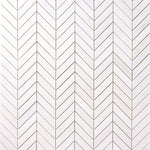 Load image into Gallery viewer, Bianco Dolomite Chevron Mosaic Polished/Honed Flooring Tilezz 
