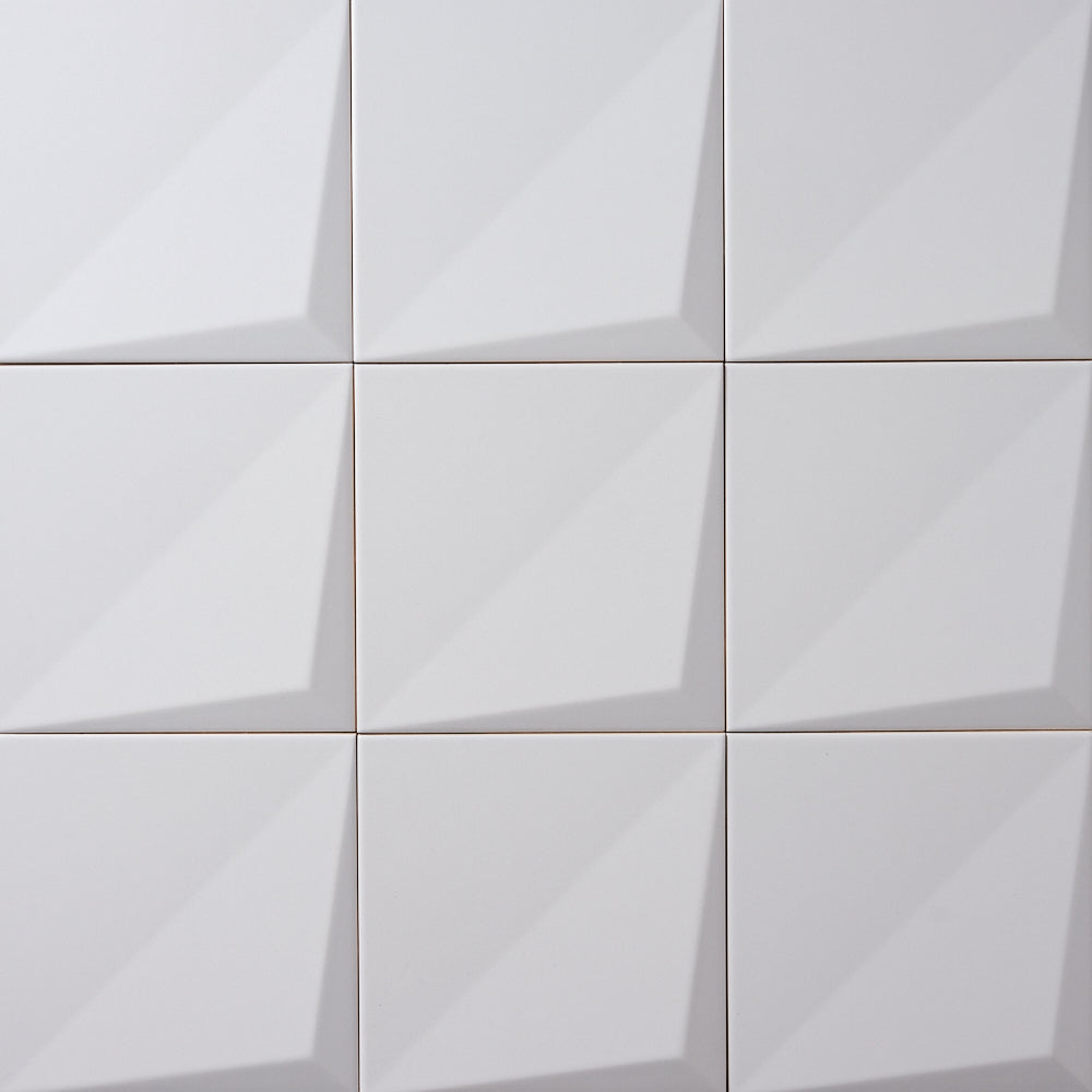 Voyage Blanco 3D 6x6 Ceramic Tile Tilezz 