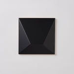 Load image into Gallery viewer, Voyage Black 3D Block 6x6 Ceramic Tile Matte Tilezz 
