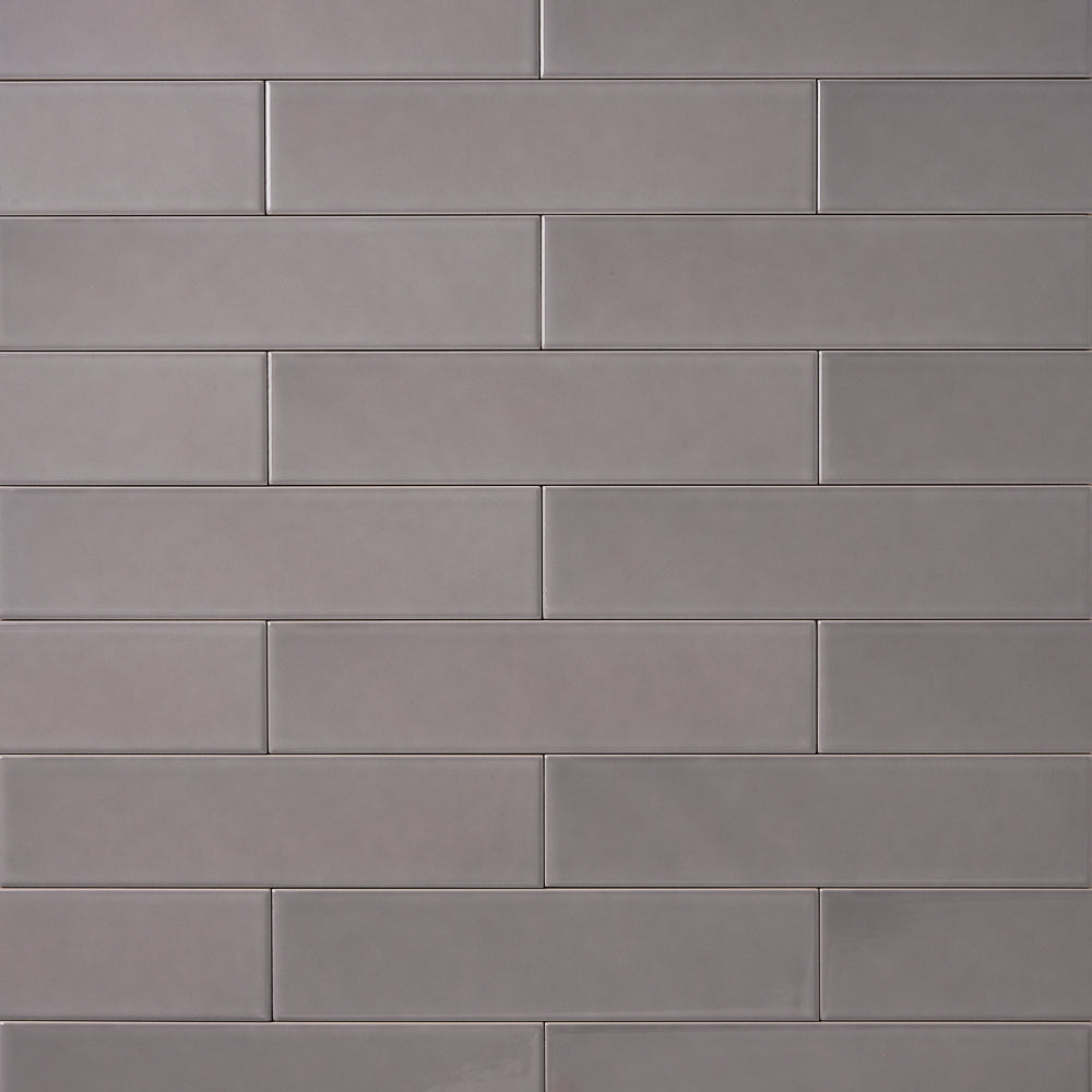 Venice Acero 2x10 Ceramic Tile Glossy Tilezz 