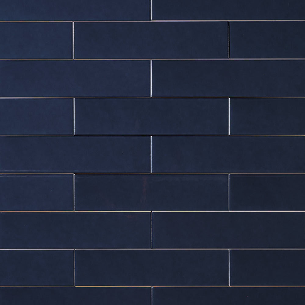 Venice Azul 2x10 Ceramic Tile close-up