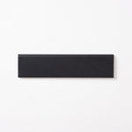 Load image into Gallery viewer, Venice Black 2x10 Bullnose Ceramic Tile Matte Tilezz 
