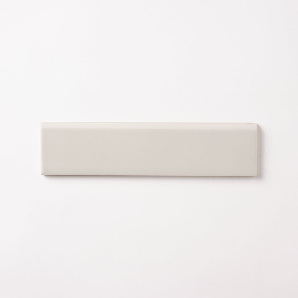 Venice Gris 2x10 Bullnose Ceramic Tile Glossy Tilezz 