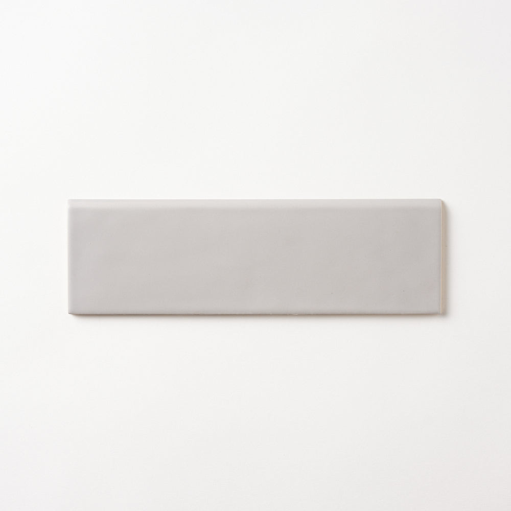 San Fran Gray 3x10 Bullnose Ceramic Tile Glossy Flooring Tilezz 