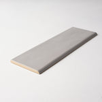 Load image into Gallery viewer, San Fran Gray 3x10 Bullnose Ceramic Tile Glossy Flooring Tilezz 
