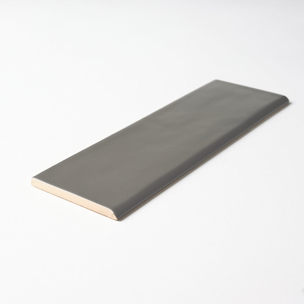 San Fran Taupe 3x10 Bullnose Ceramic Tile Matte Flooring Tilezz 