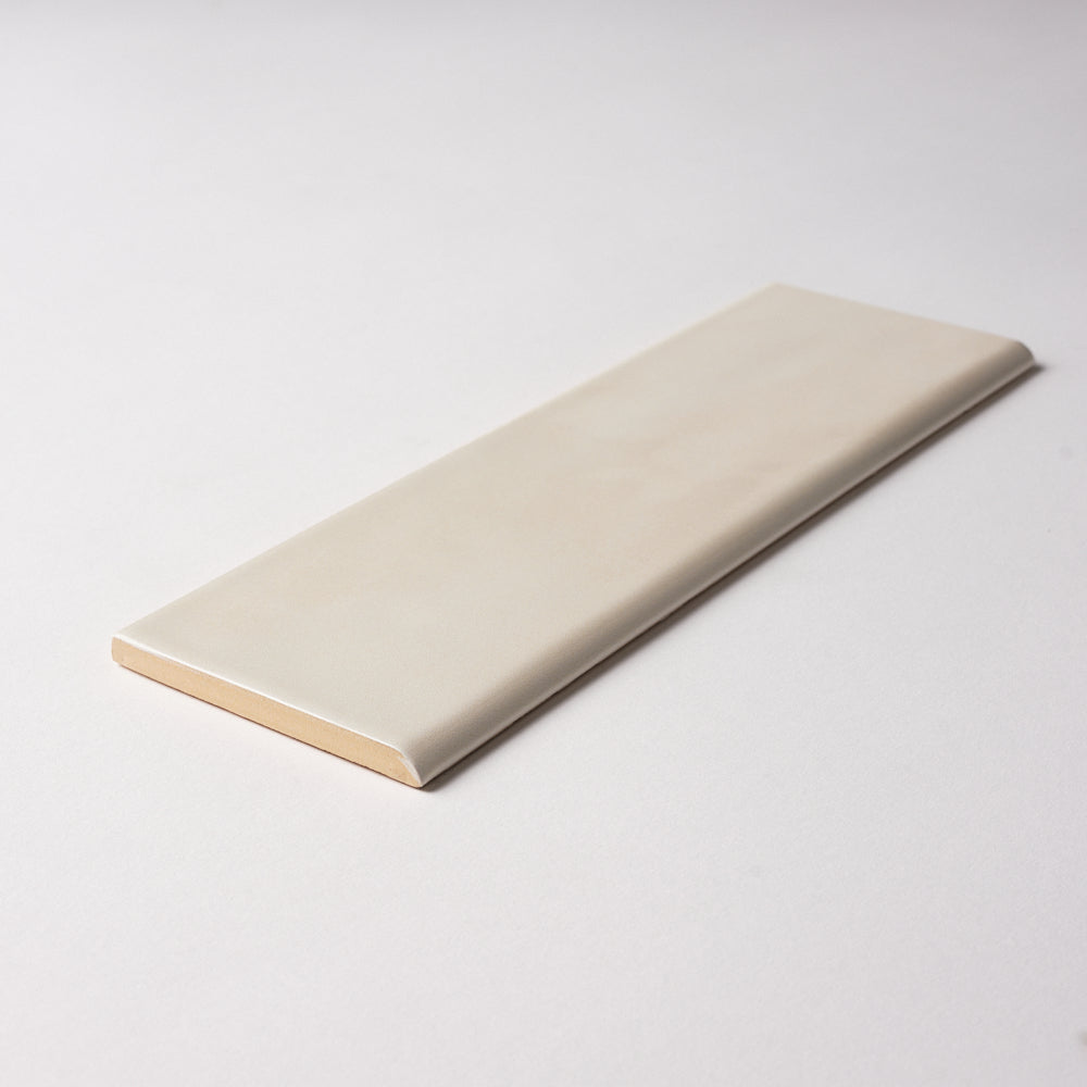 San Fran Biscuit 3x10 Bullnose Ceramic Tile Glossy Flooring Tilezz 