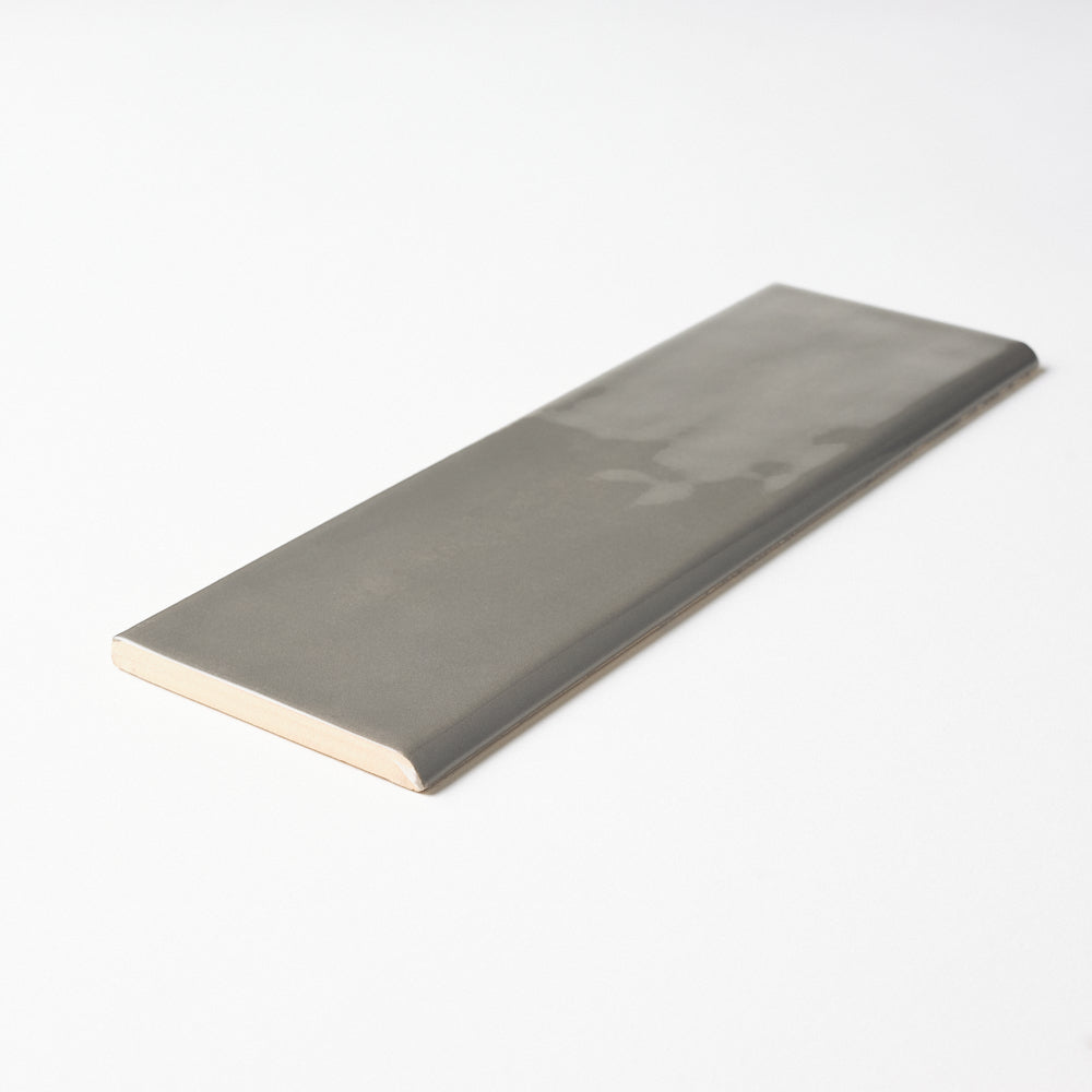 San Fran Taupe 3x10 Bullnose Ceramic Tile Glossy Flooring Tilezz 