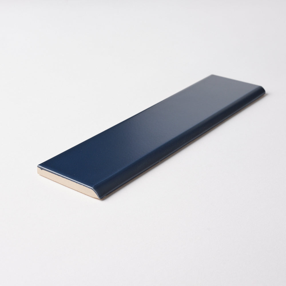 Venice Azul 2x10 Bullnose Ceramic Tile Matte Tilezz 