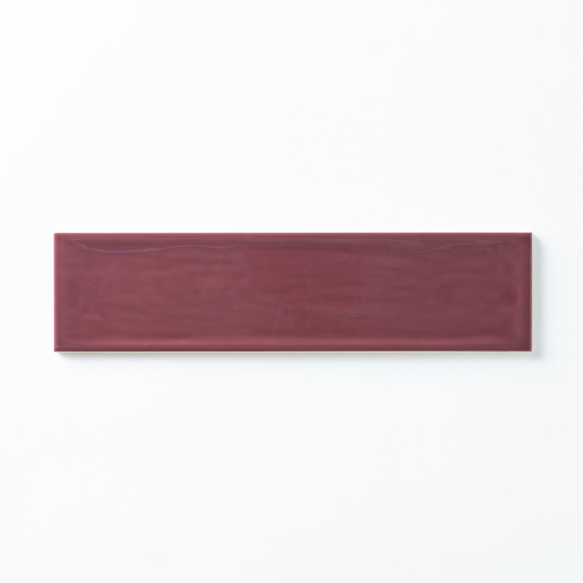 Chanelle Burgundy 3"x12" Ceramic Subway Tile Tilezz 